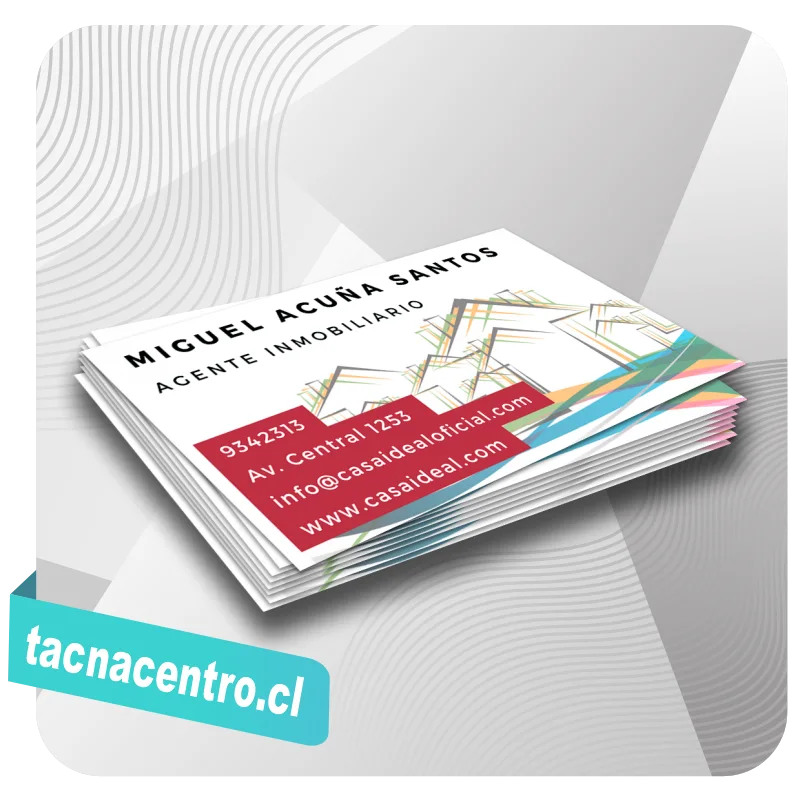 tarjetas de trabajo con diseño gratis y personalizado chile