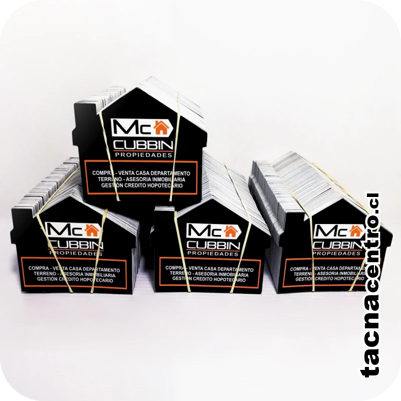 tarjetas de presentacion troqueladas con diseño gratuito chile