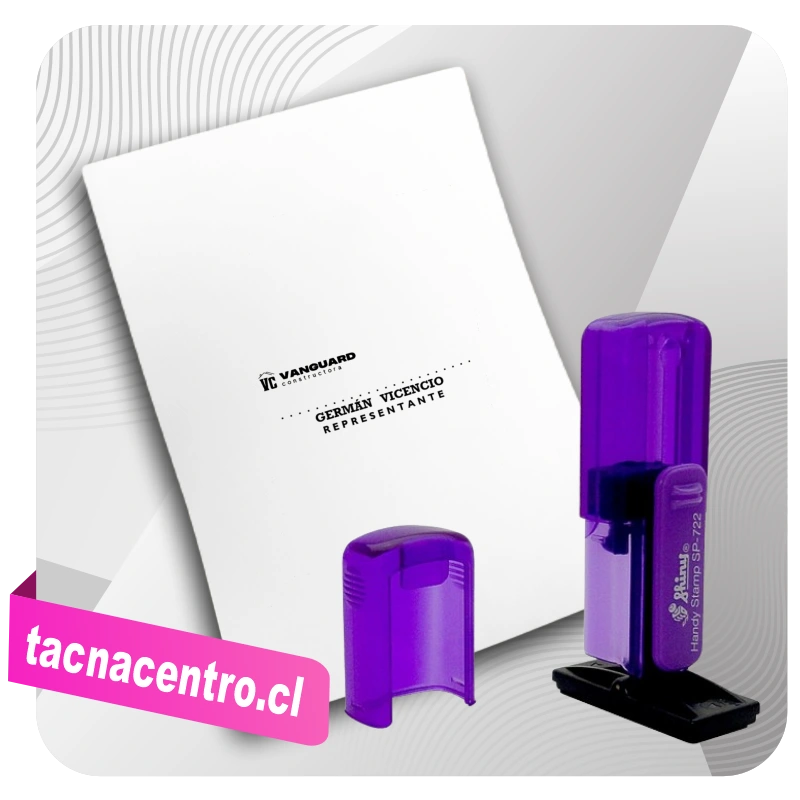 timbres de bolsillo pocket personalizado chile