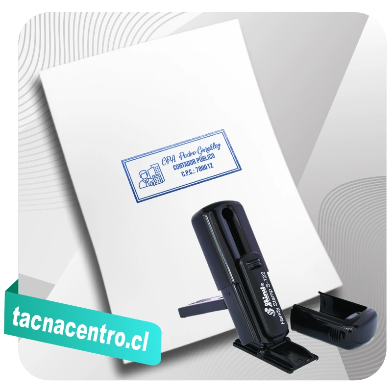 timbres de bolsillo personalizado chile