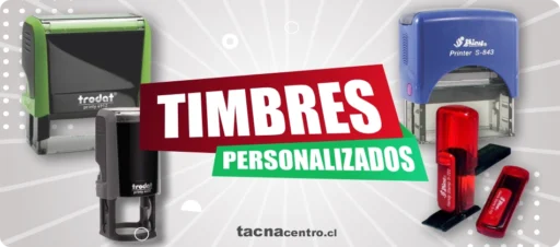 timbres personalizados diseño de goma gratuita venta por mayor chile