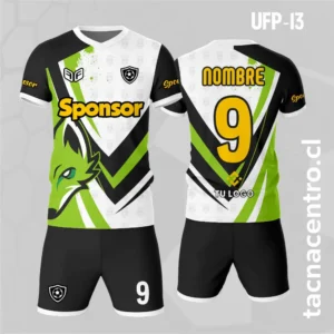 Uniforme de Futbol Fox verde Blanco