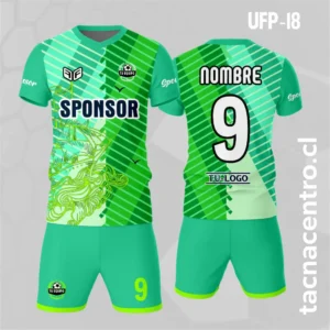 Uniforme de Futbol barco verde