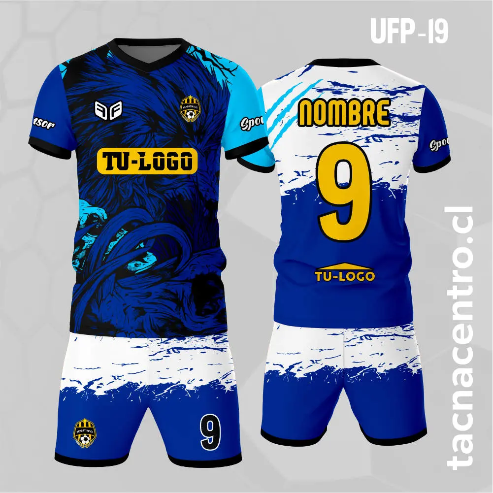 Uniforme de Futbol Leon Azul