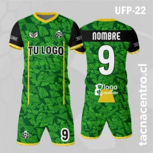 Uniforme de Futbol Rayas verde amarillo