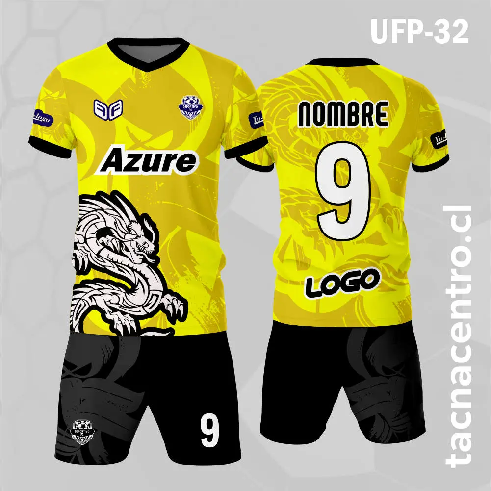 Uniforme de Futbol Amarillo Dragon