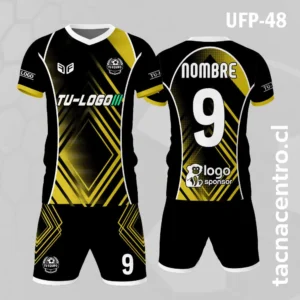 Uniforme de Futbol negro Short negro