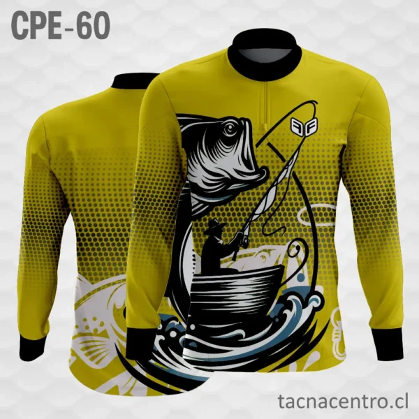 Camiseta de Pesca Pescador Silueta 2 Camiseta de Pesca Pescador Silueta
