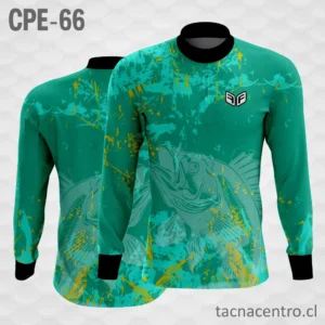 Camiseta de Pesca verde Pescado