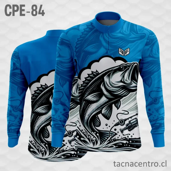Camiseta de Pesca Pez Saltando 1 Camiseta de Pesca Pez Saltando