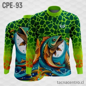 Camiseta de Pesca Pez de Colores