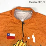 cuello de camiseta de pesca personalizada