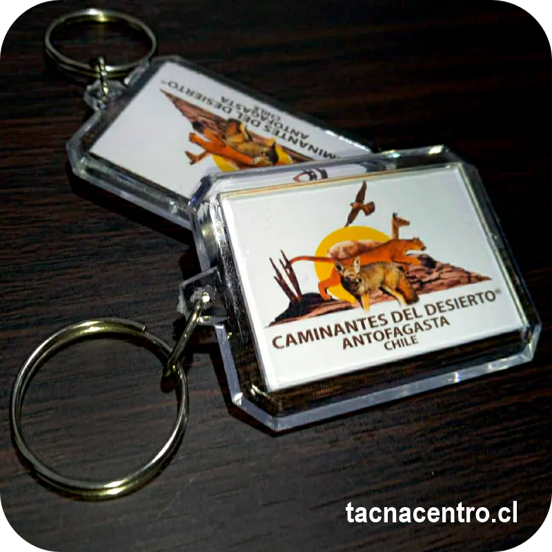 llavero acrilico con foto personalizada venta por mayor chile