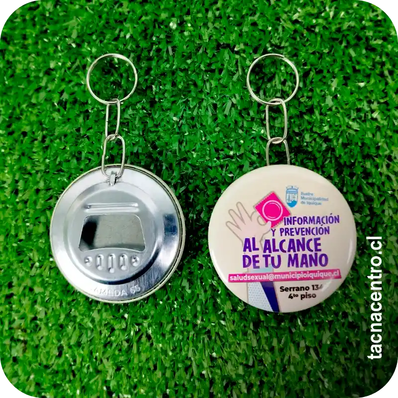 llaveros chapitas destapador personalizados venta por mayor chile