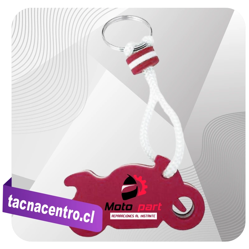 llavero de goma eva con logo estampado