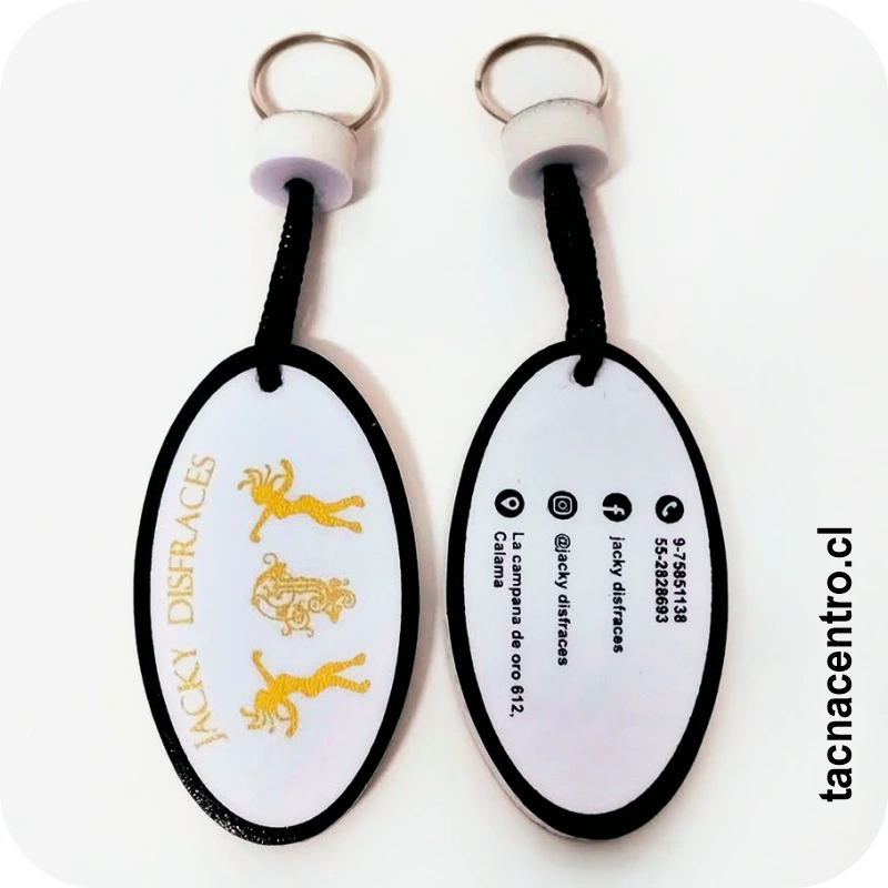 llaveros de goma eva flotantes pedidos por mayor chile