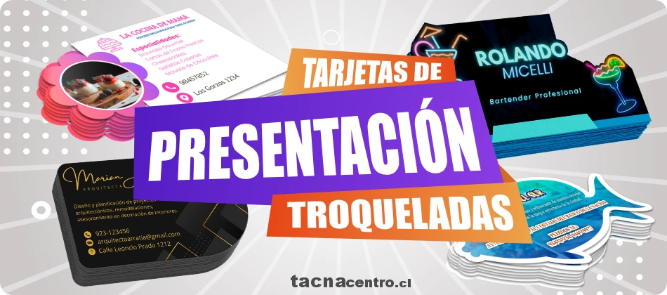 Tarjetas de Presentacion Troqueladas 1 tarjetas de presentacion troqueladas impresion personalizada venta desde 1000 unidades al por mayor chile