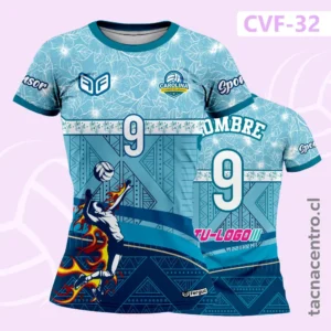 Modelos de Camisetas de Voleibol 97 Camiseta de Voley Matadora en Llamas Patrón Tribal Azul Acero