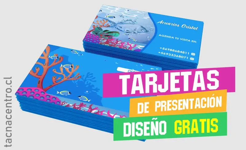 tarjetas de presentacion con diseño gratis, impresion de tarjetas