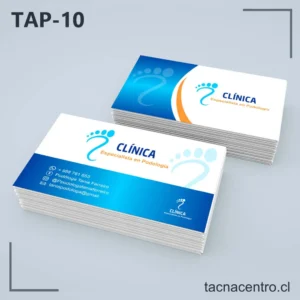 Tarjetas de Presentación Podología