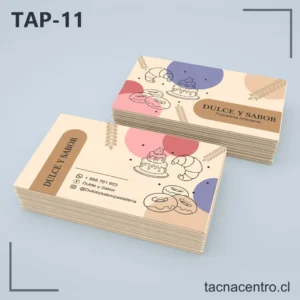 Tarjetas de Presentación Pastelería