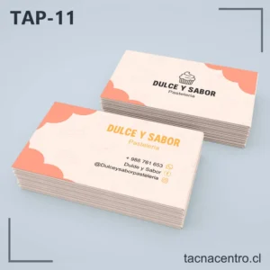 Tarjetas de Presentación Pastelería
