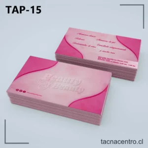 Tarjetas de Presentación Manicurista
