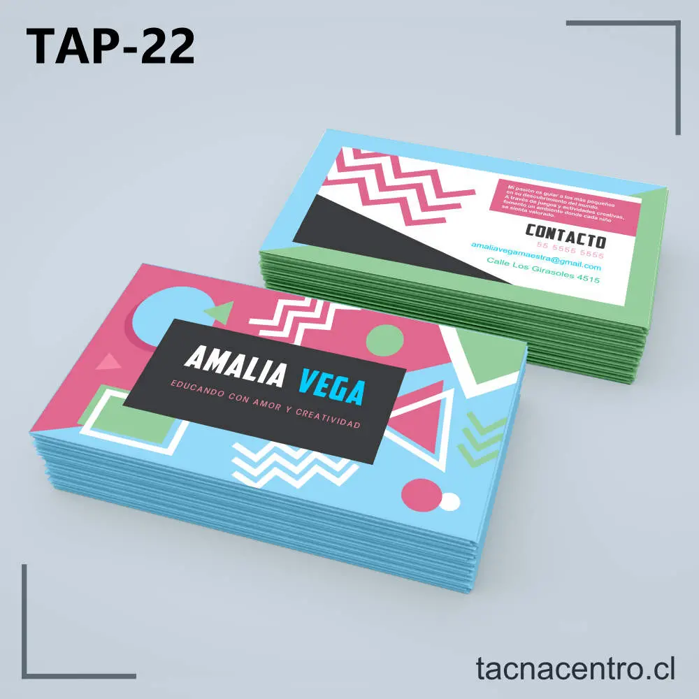 Tarjetas de Presentación Ejemplos