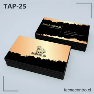 Tarjetas de Presentación Soldador