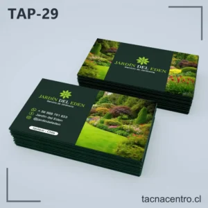 Tarjetas de Presentación Jardinería