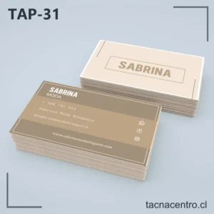 Tarjetas de Presentación Minimalistas