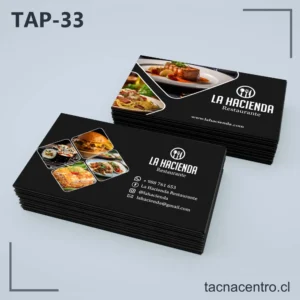 Tarjetas de Presentación Restaurante