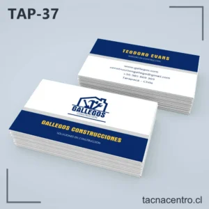 Tarjetas de Presentación Construccion en General