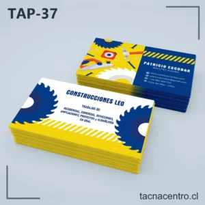Tarjetas de Presentación Construccion en General