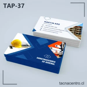Tarjetas de Presentación Construccion en General