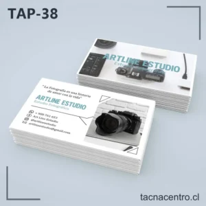 Tarjetas de Presentación Fotografo