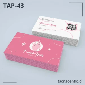 Tarjetas de Presentación Uñas