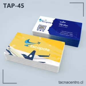 Tarjetas de Presentación Agencia de Viajes