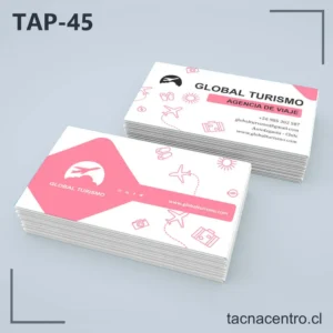 Tarjetas de Presentación Agencia de Viajes