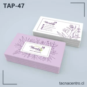 Tarjetas de Presentación Florería