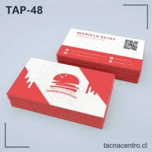 Modelos de Tarjetas de Presentación 41 Tarjetas de Presentación Hamburguesas
