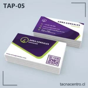 Tarjetas de Presentación con codigo qr