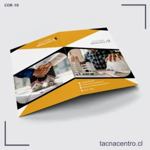 Carpetas Publicitarias Corporativas impresion personalizada y diseño gratuito chile