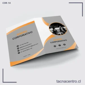Precio de Carpetas Corporativas impresion personalizada y diseño gratuito chile
