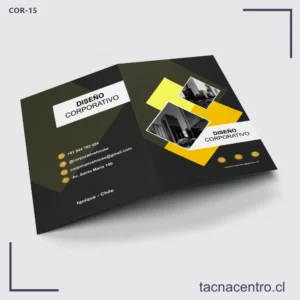 1000 Carpetas Corporativas impresion personalizada y diseño gratuito chile