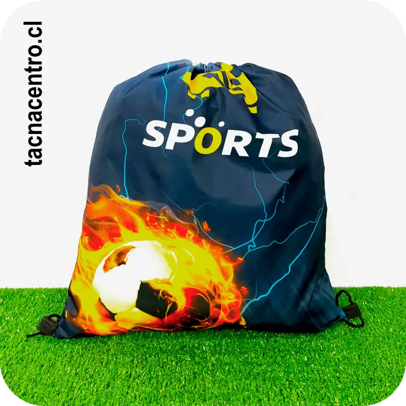 morrales deportivos personalizados y sublimados