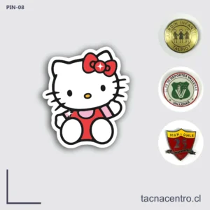 Pines Metalicos Personalizados 47 Pines Hello Kitty Chile