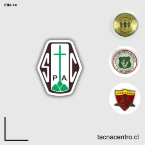 Pines cristianos metalicos personalizados chile