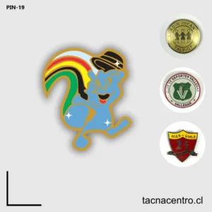 Pines kawaii metalicos personalizados chile