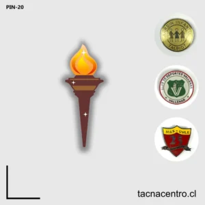 Pines para Juegos Olimpicos metalicos personalizados chile